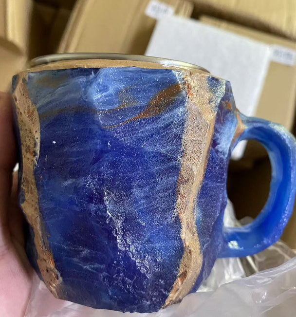 2025 HOT SALE ✨️ New Mineral Crystal Coffee Mugs☕