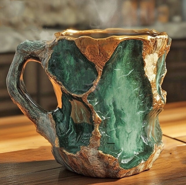 2025 HOT SALE ✨️ New Mineral Crystal Coffee Mugs☕
